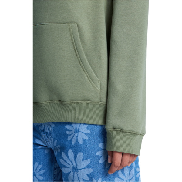 2026 Roxy Womens Surf Stoked Hoodie Brushed Hoodie ERJFT05046 - Oil Green